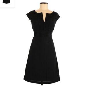 Mossimo Supply Co. Babydoll Sleeve Tie Back Little Black Dress Women's XS EUC